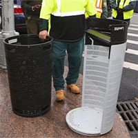 Đây là thiết kế thùng rác mới vừa được thành phố New York chọn để sử dụng trong tương lai