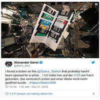 Đĩa mềm của NASA được xuất hiện trên Trạm Vũ trụ Quốc tế ISS