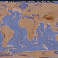Diện mạo Trái Đất khi nước đại dương bị hút sạch