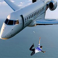 Điều gì sẽ xảy ra khi bạn bị rơi tự do từ máy bay ở độ cao hàng ngàn mét?