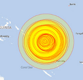 Động đất 8 độ Richter gây sóng thần ở Thái Bình dương