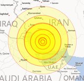 Động đất gần nhà máy hạt nhân Iran, 30 người chết