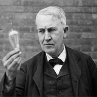 Edison hoàn chỉnh bóng đèn điện nhờ tre Nhật