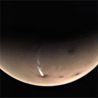 Giải mã đám mây dài 1.800km trên sao Hỏa