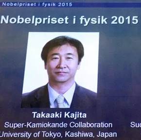 Giải Nobel vật lý 2015 được trao cho nghiên cứu hạt hạ nguyên tử