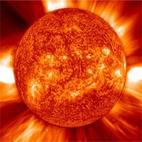 Gió Mặt trời gây ra vết nứt trên từ trường Trái đất ở tốc độ 400 km/s