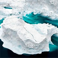 Greenland mất 30 triệu tấn băng mỗi giờ vì khủng hoảng khí hậu