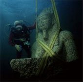 Hé lộ huyền thoại thành phố dưới nước của Ai Cập