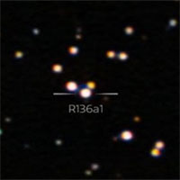 Hình ảnh rõ nét về ngôi sao nặng nhất trong vũ trụ
