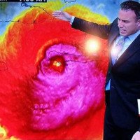 Hình ảnh vệ tinh ma quái của siêu bão Matthew khiến dân mạng sợ hãi