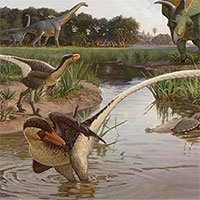 Hóa thạch kỷ Phấn Trắng tiết lộ loài khủng long mới