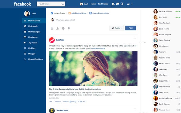 Hướng dẫn cách đổi giao diện phẳng cho Facebook trên máy tính