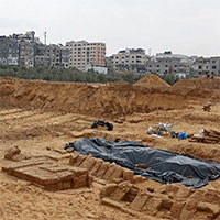 Khai quật 31 ngôi mộ La Mã 2.000 năm ở Dải Gaza