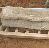 Khai quật quan tài La Mã 2.000 năm tuổi bằng chì ở Ai Cập