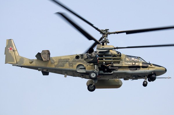 Khám phá trực thăng Nga Kamov Ka-52 Alligator mệnh danh 