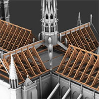 Kỹ thuật Trung Cổ giúp khôi phục mái nhà thờ Đức Bà Paris