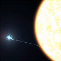 Lần đầu phát hiện thiên thể biến đổi thành sao chổi