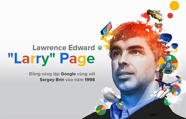 Larry Page, người viết nên lịch sử thế giới cùng Google