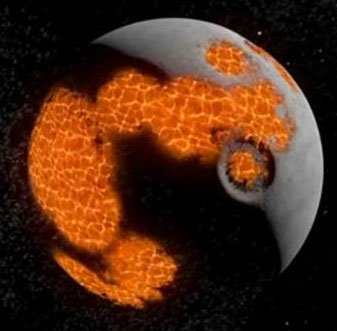 Lịch sử tiến hóa dữ dội của Mặt trăng