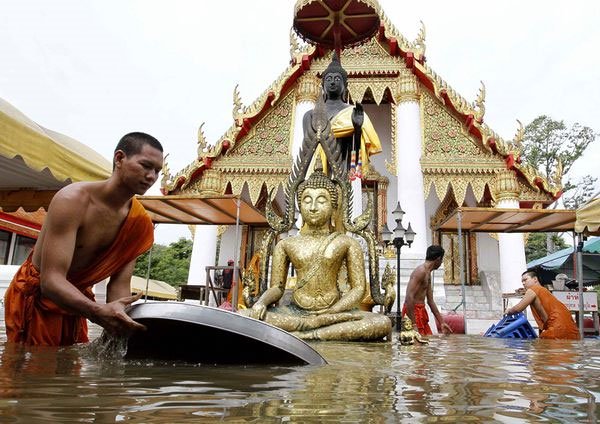 Lũ lụt hoành hành tại các tỉnh miền Nam Thái Lan