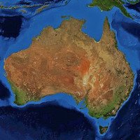 Lục địa Australia nghiêng, di chuyển theo các mùa