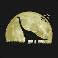 Mặt trăng lớn như thế nào trong thời đại khủng long?