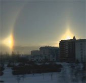 Mặt trời ảo ở Nga