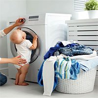 Máy giặt có thể chứa vi khuẩn kháng thuốc