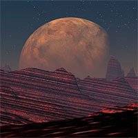 Miệng núi lửa rộng 1500km trên sao Hỏa có thể có sự sống