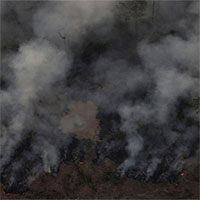 NASA cho hay: Cháy rừng Amazon đã vượt tầm châu lục