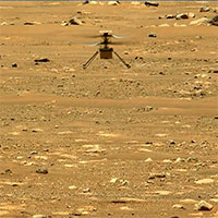 NASA công bố video máy bay trinh thám mini bay trên sao Hỏa