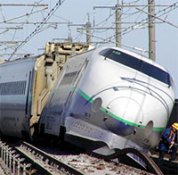 Nếu có động đất, tàu cao tốc 320km/h của Nhật sẽ phanh 