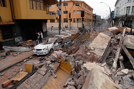 Ngày ngắn hơn vì động đất Chile