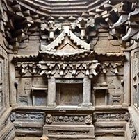 Ngôi mộ gạch hơn 800 năm tuổi được trang trí bằng sư tử, hải quỳ và 