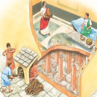 Người La Mã cổ đại tạo ra hệ thống sưởi ấm thế nào?