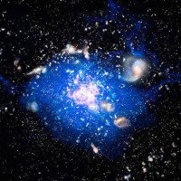 Nguồn gốc hình thành siêu ngân hà trong vũ trụ