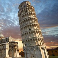 Nguyên nhân khiến tháp Pisa nghiêng