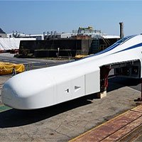 Nhật giới thiệu nguyên mẫu tàu siêu tốc sạc không dây