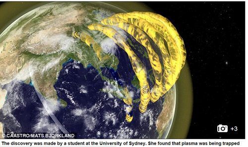 Nhiều luồng plasma kỳ lạ đang bao quanh Trái đất