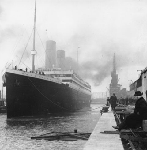 Những bức ảnh quý giá về thảm kịch Titanic