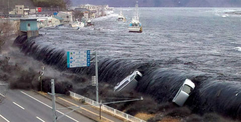 Những hình ảnh không thể quên trong thảm họa Nhật Bản