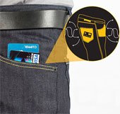 Norton hợp tác ra quần jeans chống hack