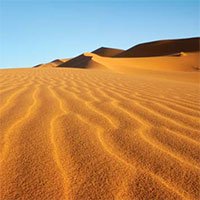 Nước nào có 90% diện tích lãnh thổ là sa mạc?
