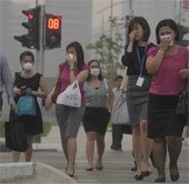 Ô nhiễm không khí tại Singapore đạt mức kỷ lục