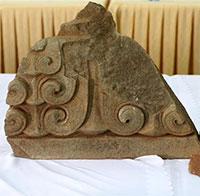 Phát hiện 102 hiện vật đá khi khai quật tháp Đại Hữu ở Bình Định