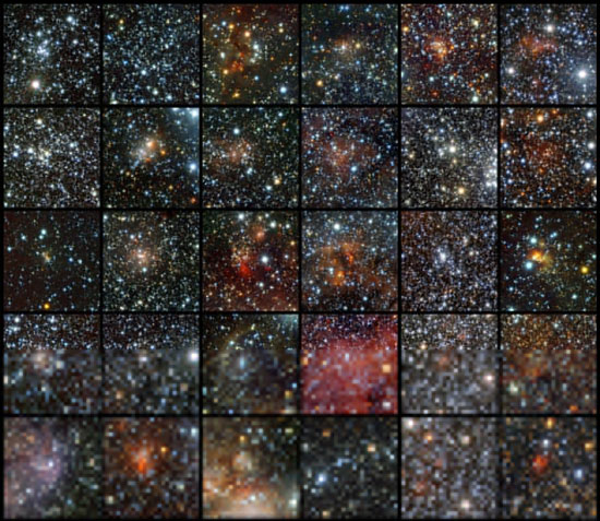 Phát hiện 96 chùm sao trong dải Ngân Hà