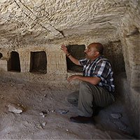 Phát hiện hàng chục ngôi mộ thời La Mã cổ đại ở Palestine