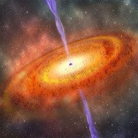 Phát hiện hố đen khổng lồ tiết lộ vũ trụ lúc 