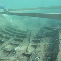 Phát hiện tàu La Mã chìm dưới biển 2.000 năm