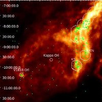 Phát hiện vòng nhẫn lạ quanh ngôi sao siêu khủng Kappa Ori